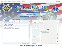 Tablet Screenshot of pack1213.org